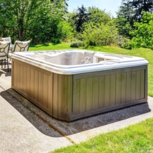 Hot tub ready for removal services from Gent's Junk